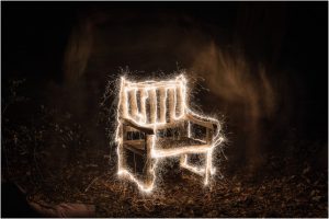 1st Illuminated Chair, Roger Coumbe